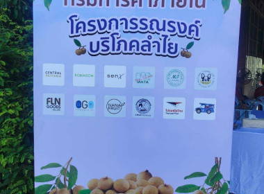 พิธีปล่อยขบวนคาราวานรถกระจายผลผลิตลำไยซึ่งเป็นผลจากการเจรจาเชื่อมโยงซื้อขายลำไย ... Image 8