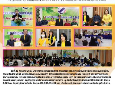 ประชุมใหญ่สามัญประจำปี 2566 ของสหกรณ์การเกษตรแม่ทา จำกัด พารามิเตอร์รูปภาพ 9