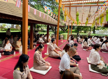 กิจกรรมฟังธรรมตามกาลเฉลิมพระเกียรติพระบาทสมเด็จพระเจ้าอยู่หัวฯ ... Image 5