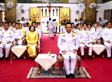 พิธีเจริญพระพุทธมนต์และทำบุญตักบาตรพระสงฆ์และสามเณรจำนวน 89 ... พารามิเตอร์รูปภาพ 1