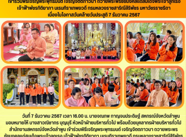 พิธีเจริญพระพุทธมนต์ เจริญจิตตภาวนา ... พารามิเตอร์รูปภาพ 8