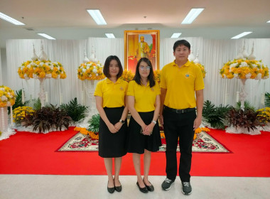 พิธีวางพานพุ่มดอกไม้ถวายราชสักการะ ... พารามิเตอร์รูปภาพ 3