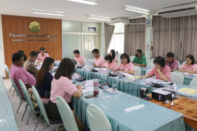 ประชุมคณะทำงานระดับจังหวัดแก้ไขปัญหาในการดำเนินงานของสหกรณ์และกลุ่มเกษตรกรที่มีข้อบกพร่อง ... Image 1