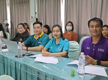 ตรวจเยี่ยมติดตามผลการปฏิบัติงานและร่วมรับฟังคำชี้แจงแนวทางการตรวจสอบน้ำนมโค ... Image 7