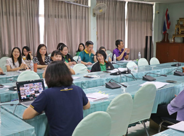 ตรวจเยี่ยมติดตามผลการปฏิบัติงานและร่วมรับฟังคำชี้แจงแนวทางการตรวจสอบน้ำนมโค ... Image 9