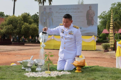พิธีปลูก “พระศรีมหาโพธิทศมราชบพิตร” เนื่องในโอกาส ... พารามิเตอร์รูปภาพ 1