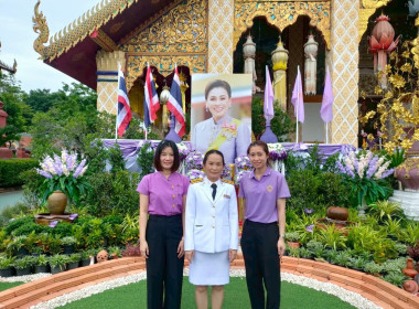 พิธีเจริญพุทธมนต์ และทำบุญตักบาตร ถวายพระราชกุศล ... พารามิเตอร์รูปภาพ 2