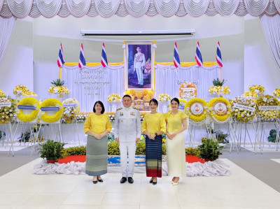 พิธีวางพวงมาลาถวายราชสักการะเนื่องในวันคล้ายวันสวรรคต ... พารามิเตอร์รูปภาพ 1