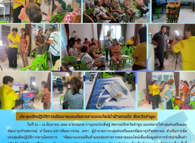 โครงการ พัฒนาแบรนด์สินค้าและช่องทางการตลาดออนไลน์ พารามิเตอร์รูปภาพ 19