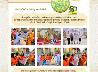 กิจกรรมทำบุญตักบาตรเฉลิมพระเกียรติและลงนามถวายพระพรชัยมงคล พารามิเตอร์รูปภาพ 6