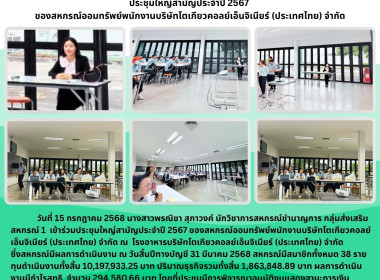 ประชุมใหญ่สามัญประจำปี 2567 ... พารามิเตอร์รูปภาพ 6