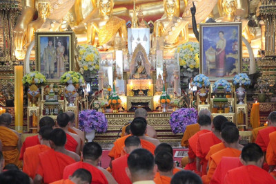 พิธีเจริญพระพุทธมนต์ถวายพระพรชัยมงคล พารามิเตอร์รูปภาพ 1