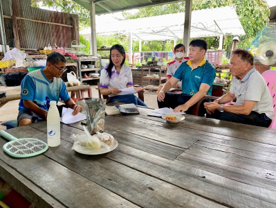 ตรวจเยี่ยมแนะนำสมาชิกสหกรณ์ผู้ผลิตผลิตผลการเกษตรบ้านโฮ่ง ... พารามิเตอร์รูปภาพ 1