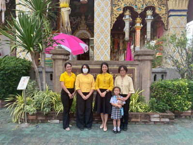 พิธีเจริญพระพุทธมนต์ถวายพระพรชัยมงคลแด่พระบาทสมเด็จพระเจ้าอยู่หัวฯ ... พารามิเตอร์รูปภาพ 1