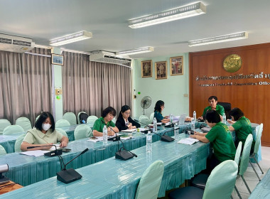 ประชุมคณะกรรมการกลั่นกรองการประเมินผลการปฏิบัติราชการของข้าราชการและลูกจ้างประจำ ... Image 2