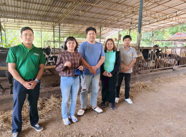 ลงพื้นที่ตรวจเยี่ยมและเก็บข้อมูลสมาชิกสหกรณ์ผู้เลี้ยงโคนม Image 4