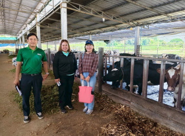 ลงพื้นที่ตรวจเยี่ยมและเก็บข้อมูลสมาชิกสหกรณ์ผู้เลี้ยงโคนม Image 1