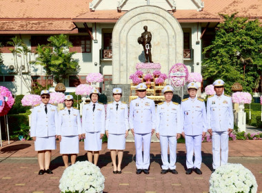 พิธีวางพวงมาลาถวายราชสักการะเนื่องในวันปิยมหาราช 23 ตุลาคม ... Image 4