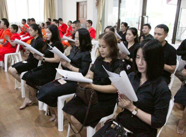 พิธีบำเพ็ญกุศลสวดพระพุทธมนต์ สวดพระอภิธรรม ... Image 7