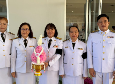 พิธีวางพุ่มดอกไม้ถวายสักการะสมเด็จพระเจ้าภคินีเธอ ... Image 6