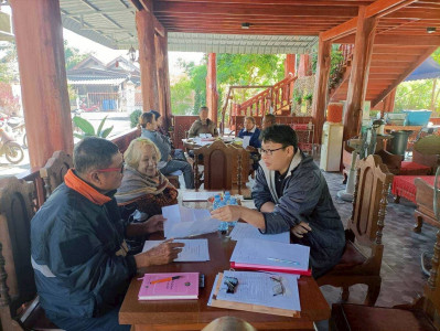 ประชุมคณะกรรมการดำเนินการสหกรณ์ผู้ใช้น้ำสถานีสูบน้ำด้วยไฟฟ้าบ้านหลังวังสะแกง จำกัด ... Image 1