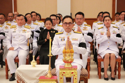 พิธีบำเพ็ญกุศลปัญญาสมวาร (50 วัน) อุทิศถวายพระราชกุศล ... Image 1