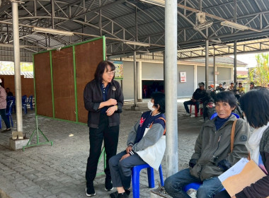 ลงพื้นที่สังเกตการณ์การสำรวจข้อมูลรายแปลงของเกษตรกร Image 2