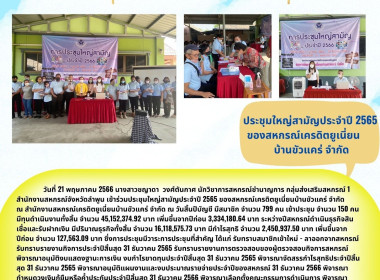 เข้าร่วมประชุมใหญ่สามัญประจำปี 2565 ... พารามิเตอร์รูปภาพ 4