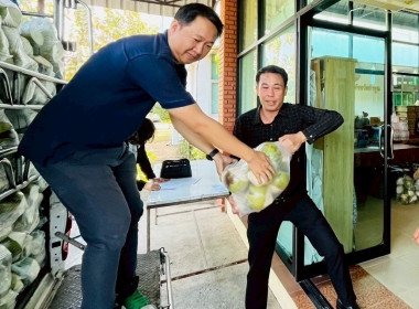 ช่วยกระจายผลผลิตมะพร้าวน้ำหอมของสหกรณ์การเกษตรบ้านแพ้ว ... Image 1