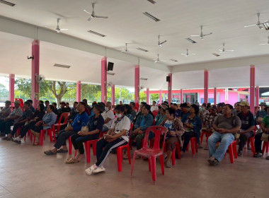 ร่วมเป็นวิทยากรให้ความรู้แก่เกษตรกรผู้ทำนาในพื้นที่ตำบลริมปิง ... Image 3