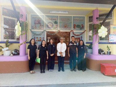 ลงพื้นที่ติดตามการดำเนินงานโครงการอาหารเสริม (นม) โรงเรียน ... Image 1