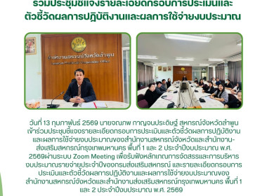 ประชุมชี้แจงรายละเอียดกรอบการประเมินและตัวชี้วัดผลการปฏิบัติงาน ... Image 6