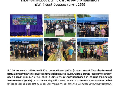 โครงการ “หน่วยบำบัดทุกข์ บำรุงสุข จังหวัดลำพูนเคลื่อนที่” ... Image 6