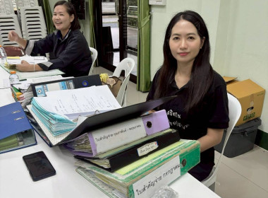 เข้าตรวจสอบกิจการและฐานะการเงินของสหกรณ์ส่งเสริมเกษตรกรป่าซาง จำกัด ... Image 3