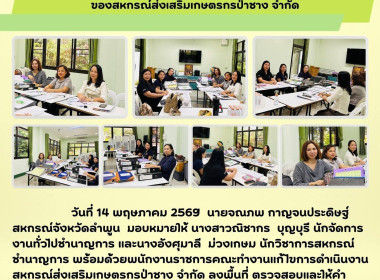 ลงพื้นที่ ตรวจสอบและให้คำแนะนำในการจัดทำบัญชี และงบการเงิน Image 6