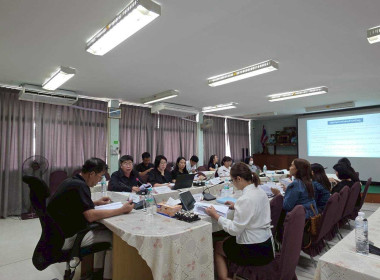 ประชุมคณะทำงานระดับจังหวัดแก้ไขปัญหาในการดำเนินงานของสหกรณ์และกลุ่มเกษตรกรที่มีข้อบกพร่อง ... Image 6