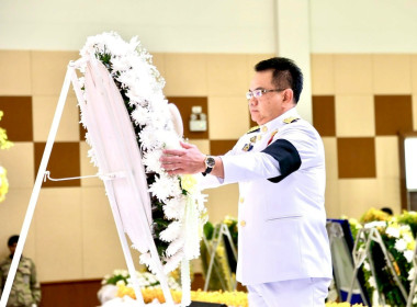 พิธีวางพวงมาลาถวายราชสักการะเนื่องในวันที่ระลึกพระบาทสมเด็จพระปกเกล้าเจ้าอยู่หัว ประจำปี 2569 ... Image 1