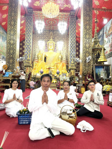 ร่วมพิธีทำบุญตักบาตร กิจกรรมส่งเสริมการเผยแผ่พระพุทธศาสนา Image 1