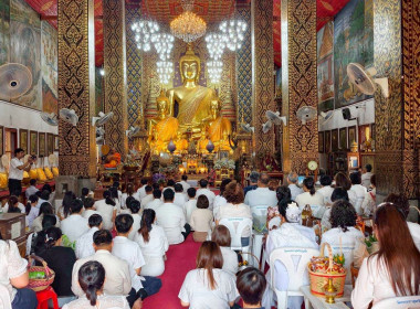 ร่วมพิธีทำบุญตักบาตร กิจกรรมส่งเสริมการเผยแผ่พระพุทธศาสนา Image 9