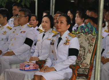 พิธีรับพระราชทานพุ่มดอกบัวประดิษฐ์ไปถวายสักการะต้นพระศรีมหาโพธิทศมราชบพิตร ... Image 4