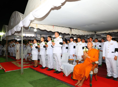 พิธีรับพระราชทานพุ่มดอกบัวประดิษฐ์ไปถวายสักการะต้นพระศรีมหาโพธิทศมราชบพิตร ... Image 6