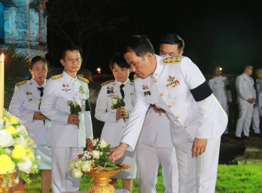 พิธีรับพระราชทานพุ่มดอกบัวประดิษฐ์ไปถวายสักการะต้นพระศรีมหาโพธิทศมราชบพิตร ... Image 10