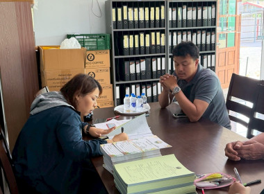 ติดตามการตรวจประเมินแปลงของสมาชิกสหกรณ์การเกษตรประตูป่า ... Image 6
