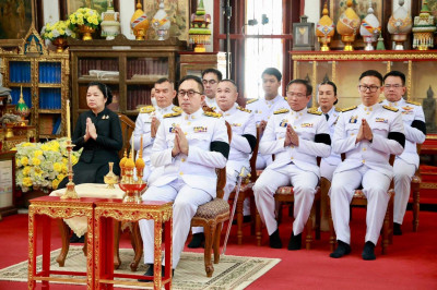 พิธีสวดบำเพ็ญกุศลปัณรสมวาร (ครบ 15 วัน) อุทิศถวายพระกุศล Image 1