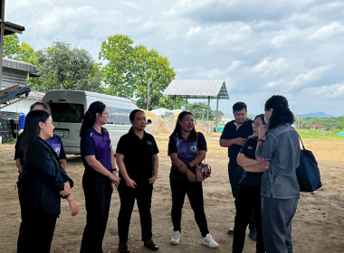 ลงพื้นที่ติดตามผลการดำเนินงานโครงการระบบส่งเสริมเกษตรแบบแปลงใหญ่ ... Image 1