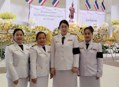 พิธีวางพวงมาลาถวายราชสักการะเนื่องในวันที่ระลึกคล้ายวันสวรรคตสมเด็จพระนารายณ์มหาราช ... Image 3