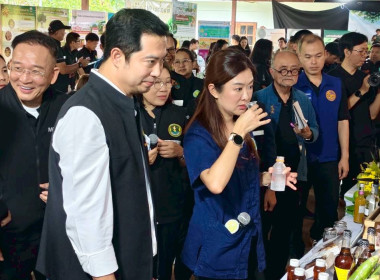 ลงพื้นที่ตรวจราชการและติดตามการบริหารจัดการลำไยจังหวัดลำพูน Image 51