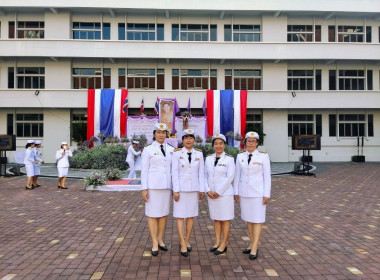 เข้าร่วมพิธีถวายเครื่องราชสักการะ พิธีวางพานพุ่ม ... พารามิเตอร์รูปภาพ 4