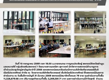 ประชุมใหญ่สามัญประจำปีสหกรณ์ออมทรัพย์พนักงานบริษัทโตเกียวคอยล์เอ็นจิเนียร์(ประเทศไทย) จำกัด ... Image 5