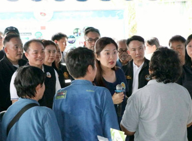 ลงพื้นที่ติดตามการบริหารจัดการน้ำและมอบปัจจัยการผลิตแก่เกษตรกร ... Image 22